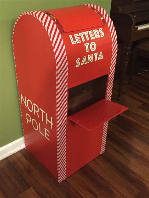 letters to santa metal box|diy letters to santa mailbox.